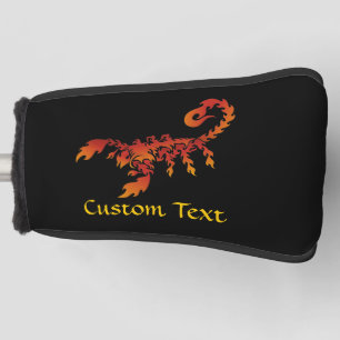 Flames Scorpion Golf Head Hoesje Golfheadcover
