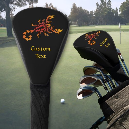 Flames Scorpion Golfheadcover