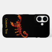 Flames Scorpion Hoesje-Mate iPhone Case (Achterkant (horizontaal))