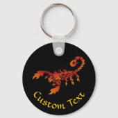 Flames Scorpion Sleutelhanger (Voorkant)