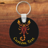 Flames Scorpion Sleutelhanger (Voorkant)