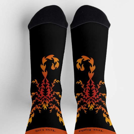Flames Scorpion Socks Sokken (Top)