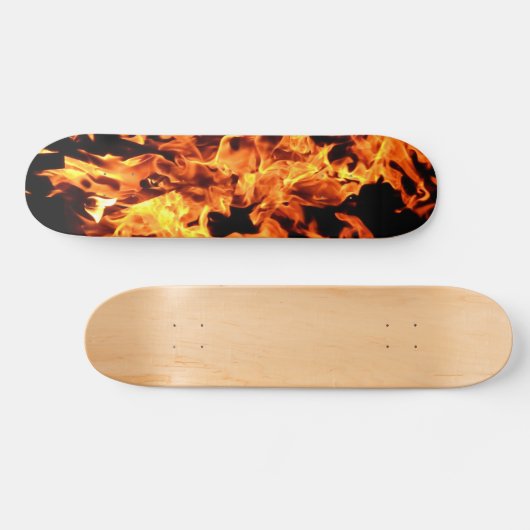 Flames Skateboard (Horizontaal)