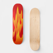 Flames Skateboard (Voorkant)