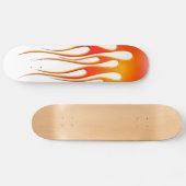 Flames Skateboard (Horizontaal)