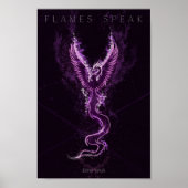 Flames Speak Poster (Voorkant)