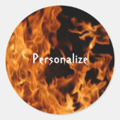 Flames Sticker (Voorkant)