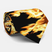 Flames Stropdas (Opgerold)