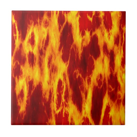 Flames Tegeltje (Voorkant)