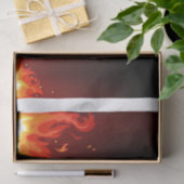 Flames Tissuepapier (Geschenk)