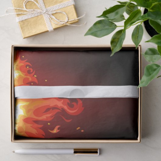 Flames Tissuepapier (Geschenk)