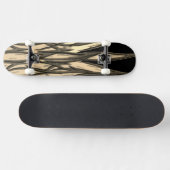 Flames van Tan Persoonlijk Skateboard (Horizontaal)