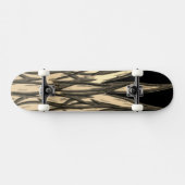 Flames van Tan Persoonlijk Skateboard (Horizontaal)