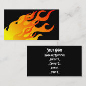 Flames Visitekaartje (Voorkant / Achterkant)