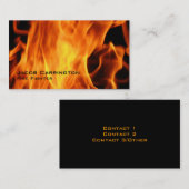 Flames Visitekaartje (Voorkant / Achterkant)
