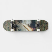 flamethrowerdek van de tweede wereldoorlog skateboard (Horizontaal)