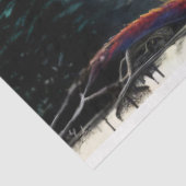 FlameWing Dragon Tissuepapier (Detail)