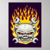 Flamin' Hog Poster (Voorkant)