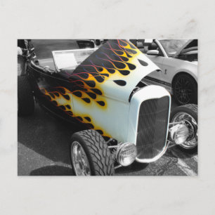 Flamin' Hot Rod Briefkaart