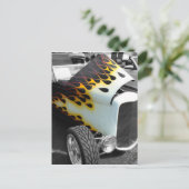 Flamin' Hot Rod Briefkaart (Staand voorkant)