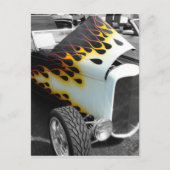 Flamin' Hot Rod Briefkaart (Voorkant)
