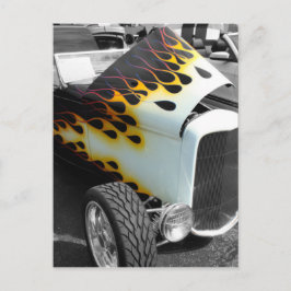Flamin' Hot Rod Briefkaart