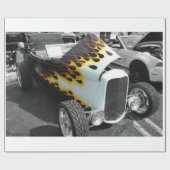 Flamin' Hot Rod Cadeaupapier (Vlak)