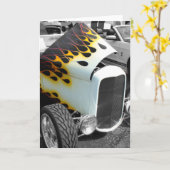 Flamin' Hot Rod Kaart (Gele Bloem)