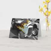 Flamin' Hot Rod Kaart (Gele Bloem)