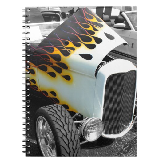 Flamin' Hot Rod Notitieboek (Voorkant)