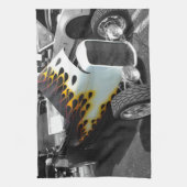 Flamin' Hot Rod Theedoek (Verticaal)