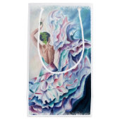 FLAMINCODANSER KLEIN CADEAUZAKJE (Voorkant)