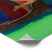 Flaming Arrow - Edward Mason Eggleston Poster (Hoek)