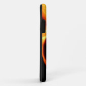 Flaming Baseball Case-Mate iPhone Case (Achterkant/rechts)
