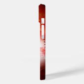 Flaming Baseball Case-Mate iPhone Case (Achterkant / Links)