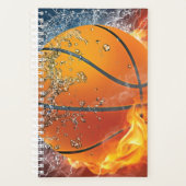 Flaming basketbal planner (Voorkant)