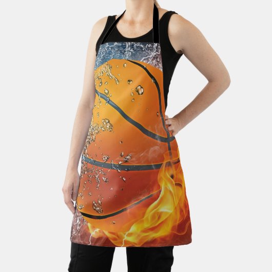 Flaming basketbal schort (Insitu)