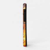Flaming basketbal werpt kussen Case-Mate iPhone case (Achterkant/links)
