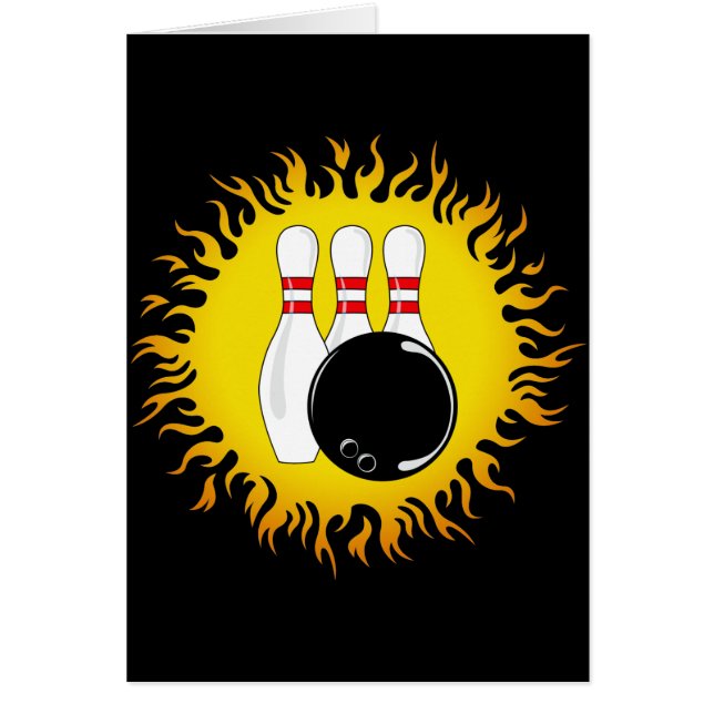 Flaming Bowling (Voorkant)