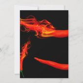 Flaming Chili Peppers Kaart (Voorkant)