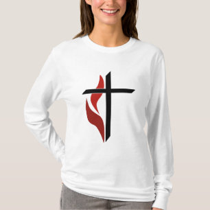 Flaming Cross T-shirt