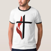 Flaming Cross T-shirt (Voorkant)
