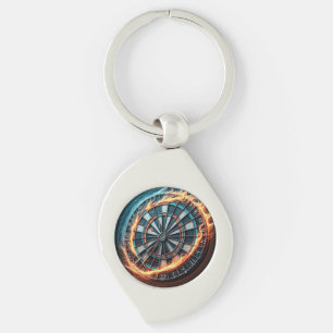 Flaming Dart Arena Ontsteek de passie van de Darts Sleutelhanger