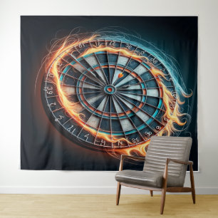 Flaming Dart Arena Ontsteek de passie van de Darts Wandkleed
