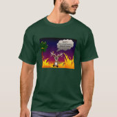 Flaming Deer Shirt (Voorkant)