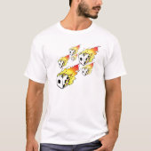 Flaming Dice t-shirt (Voorkant)