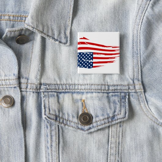 Flaming Distress Flag Button (In situ)