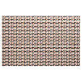 Flaming Dit en Dah Ham Radio Fabric Stof (Yard (91,4 cm))