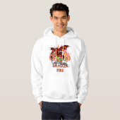 Flaming Dragon Hoodie (Voorkant volledig)