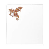 Flaming Dragon Notitieblok (Voorkant)